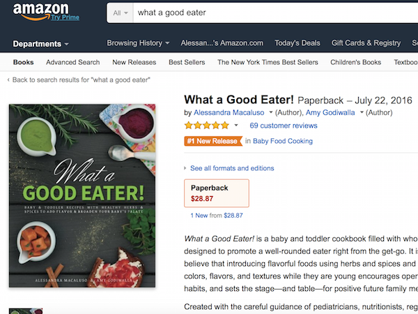 What a Good Eater! on Amazon