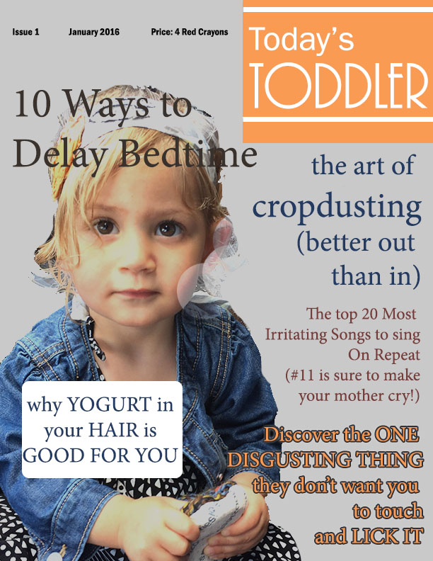 Today's Toddler Magazine January Edition